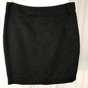 Georgiou Studio Vintage Black Floral Skirt.